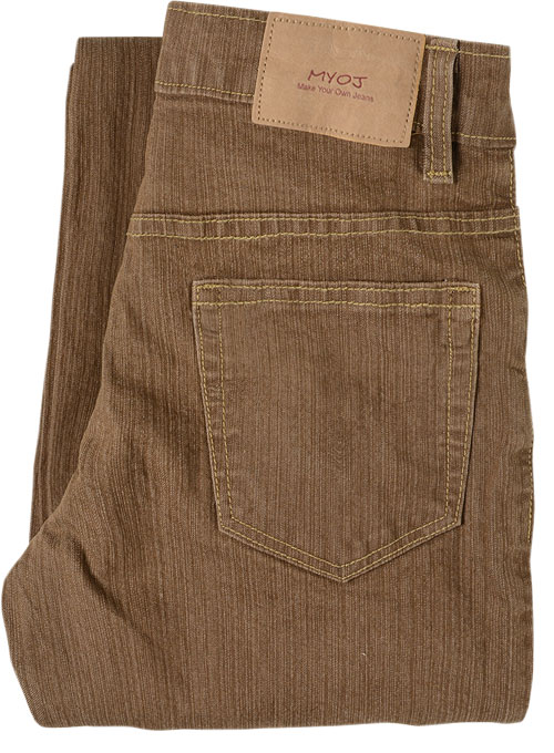 Killer Brown Stretch Denim Jeans - Dark Wash