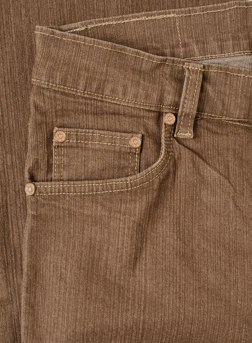 Killer Brown Stretch Denim Jeans - Dark Wash Killer Brown Stretch Denim ...