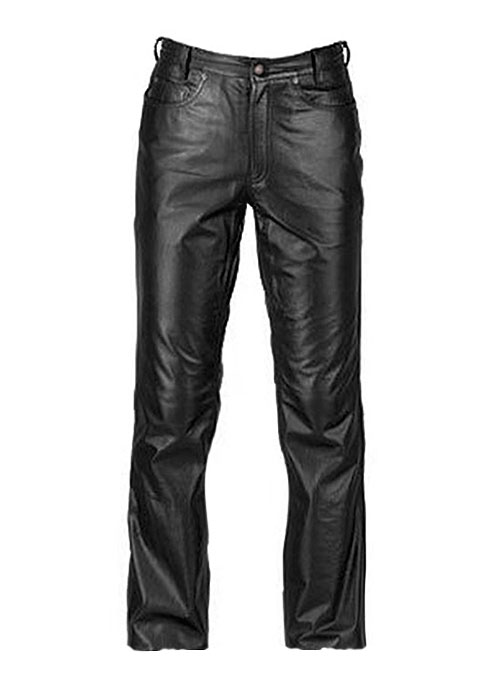 bootcut leather pants mens