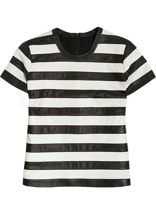 Zebra Stripe Leather Top Style # 62