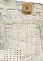 White Linen Jeans - Couture Collection