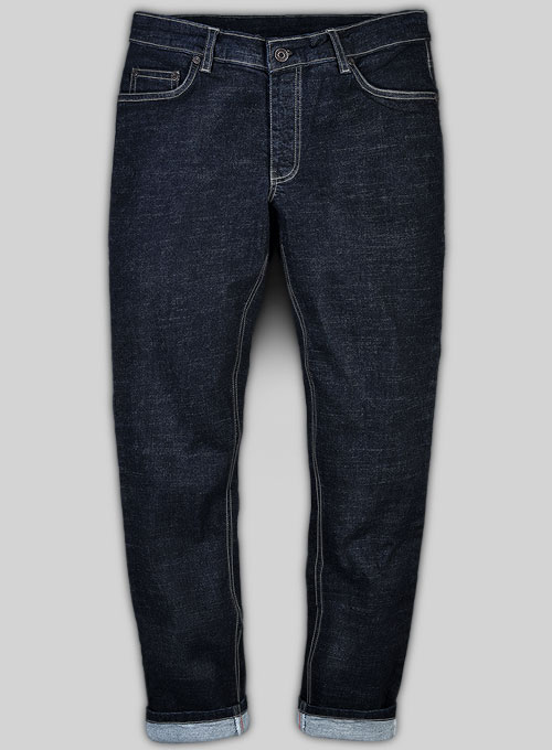 Marlin Blue Stretch Hard Wash Jeans - Look # 459