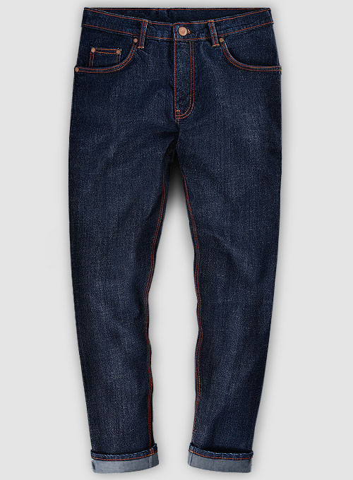 Miami Blue Hard Wash Stretch Jeans - Look #335