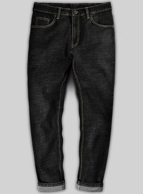 Miami Black Hard Wash Stretch Jeans