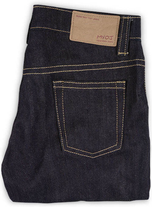 Raw Denim Jeans - Pure Unwashed - 12.5 0z : MakeYourOwnJeans®: Made To ...
