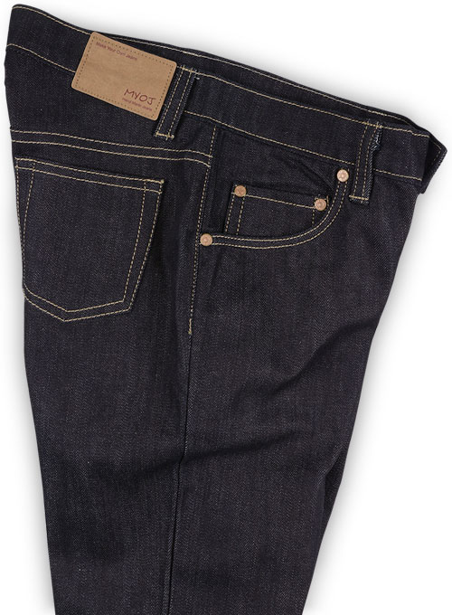 Raw Denim Jeans - Pure Unwashed - 12.5 0z : MakeYourOwnJeans®: Made To ...