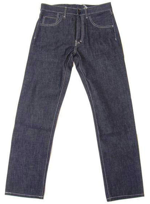 Selvedge Denim Jeans - Raw Unwashed Selvedge Denim Jeans ...