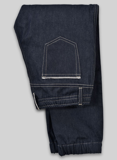 Selvedge Denim Jogger Pants