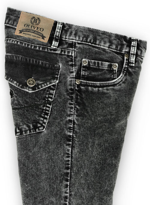 black corduroy jeans mens