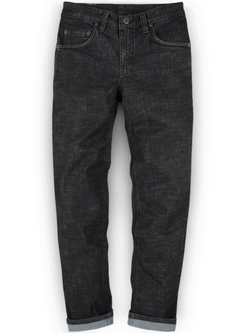 carbon denim jeans