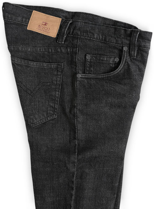 carbon black jeans
