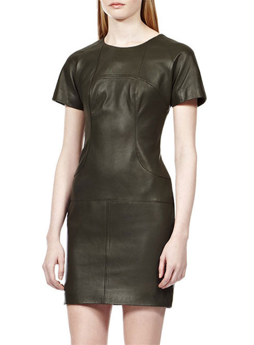 Stylish Leather Dress - # 751