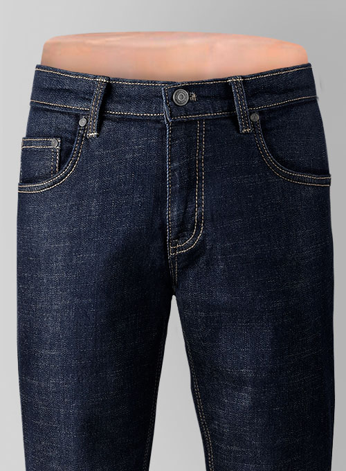 Texas Blue Hard Wash Stretch Jeans