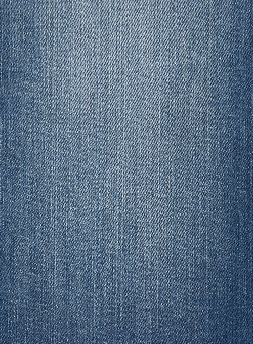 Wangle Blue Stone Wash Whisker Stretch Jeans