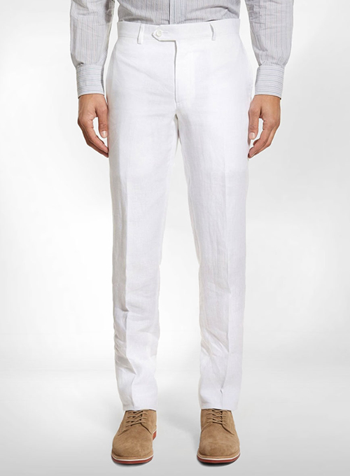 White - Linen Pants