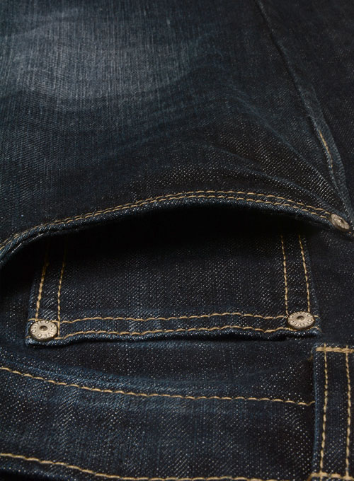 Wicked Blue Jeans - Hard Wash - Whiskers : Made To Measure Custom Jeans ...