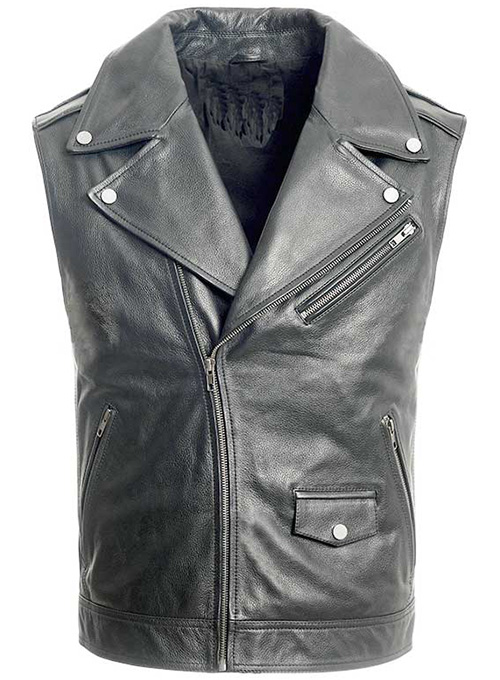 Leather Biker Vest # 315 : MakeYourOwnJeans®: Made To Measure Custom ...