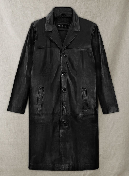 Al Pacino Insomnia Leather Trench Coat