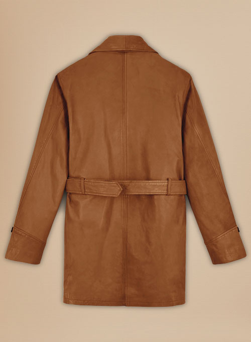 Brad Pitt Legends of the Fall Leather Trench Coat