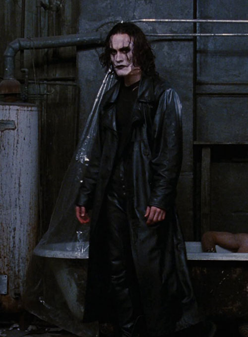 Brandon Lee The Crow Leather Coat