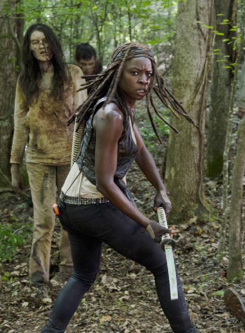 Danai Gurira The Walking Dead Leather Vest