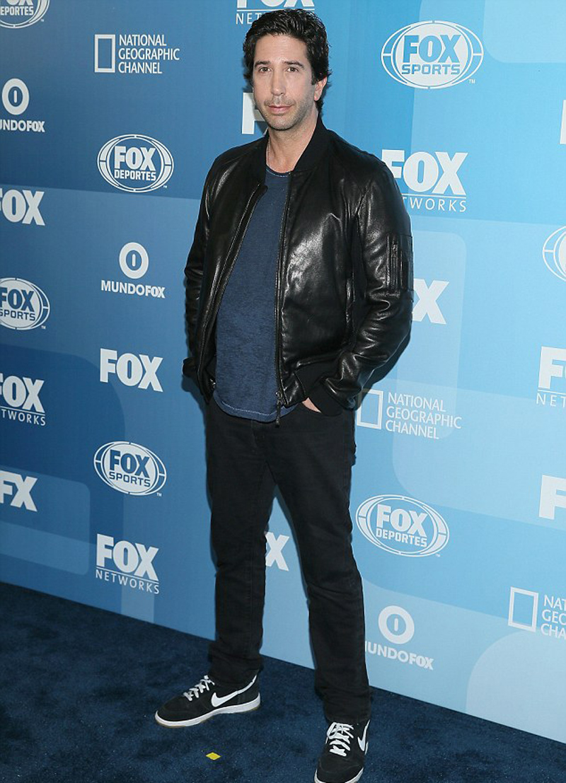 David Schwimmer Leather Jacket