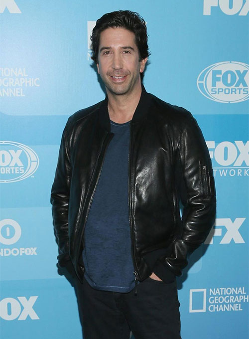 David Schwimmer Leather Jacket