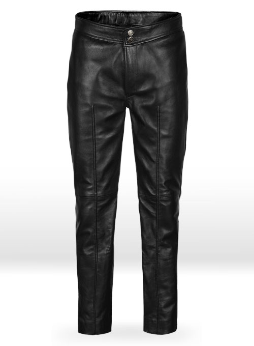 leather jeans pant
