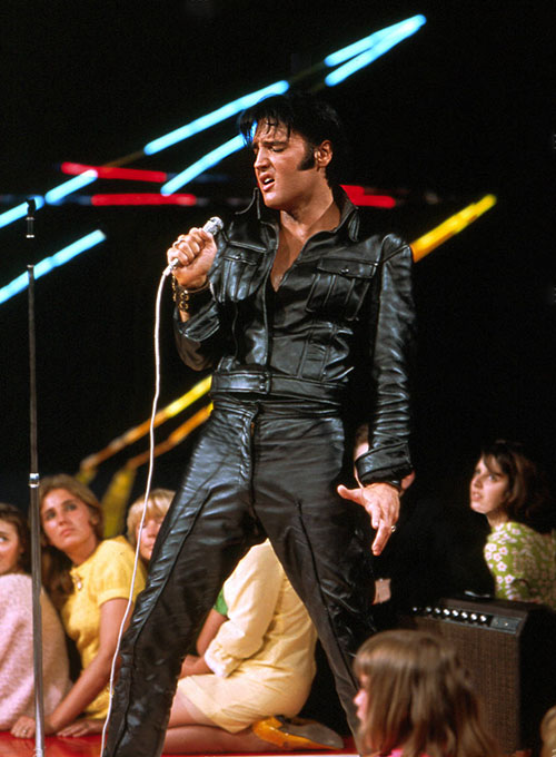  Elvis  Presley  Leather Suit MakeYourOwnJeans 