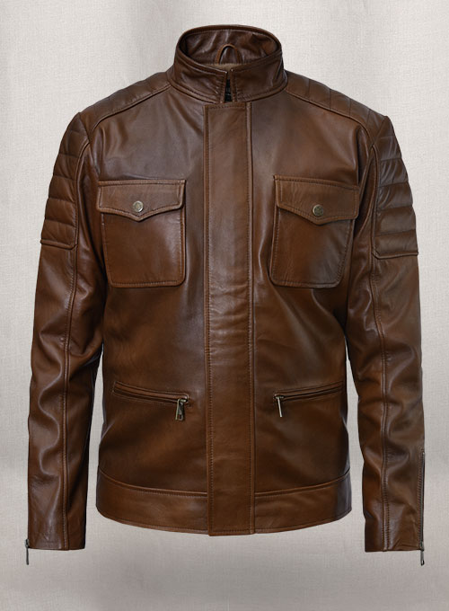 Frank Grillo Boss Level Leather Jacket