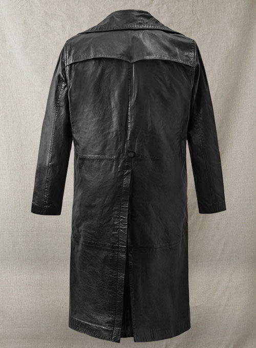 Javier Bardem Skyfall Leather Trench Coat