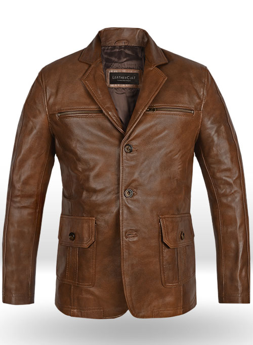 Leather Blazer - # 717