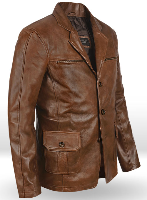 Leather Blazer - # 717