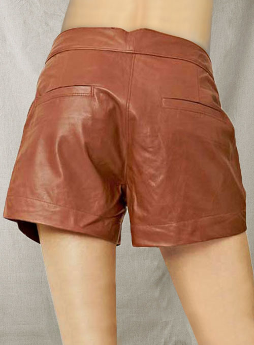 Leather Cargo Shorts Style # 360