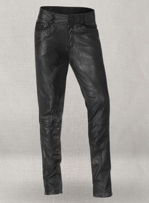 Leather Biker Jeans - Style #501