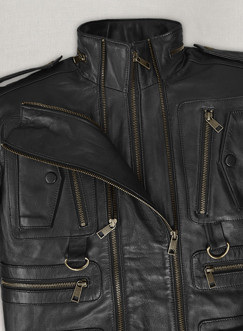 Leather Jacket # 641