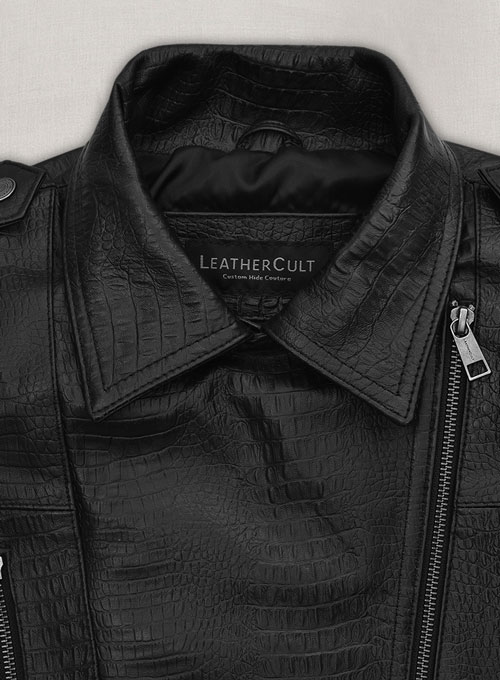 Leather Biker Vest # 319