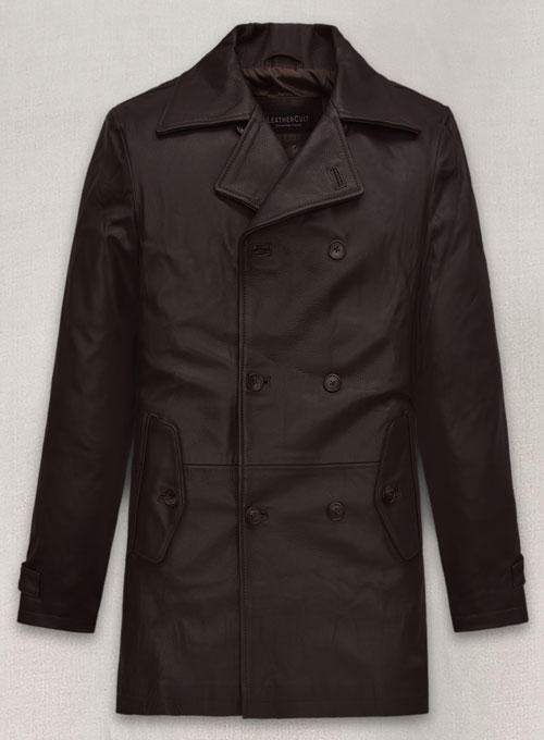 Liam Neeson Taken 2 Leather Trench Coat