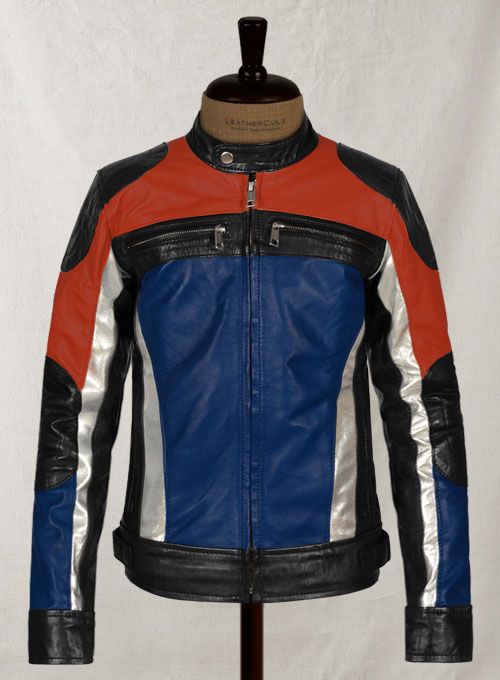 MotoGp Style Leather Jacket