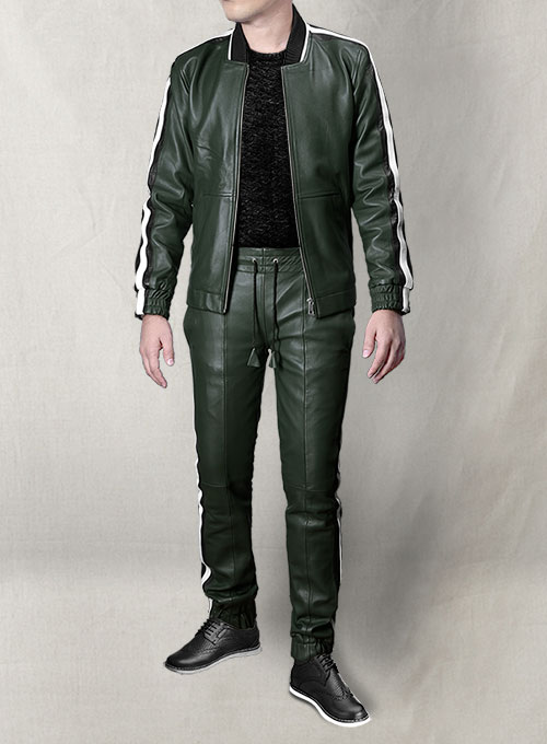 Nick Jonas MTV Video Music Awards Leather Jacket and Pants Set