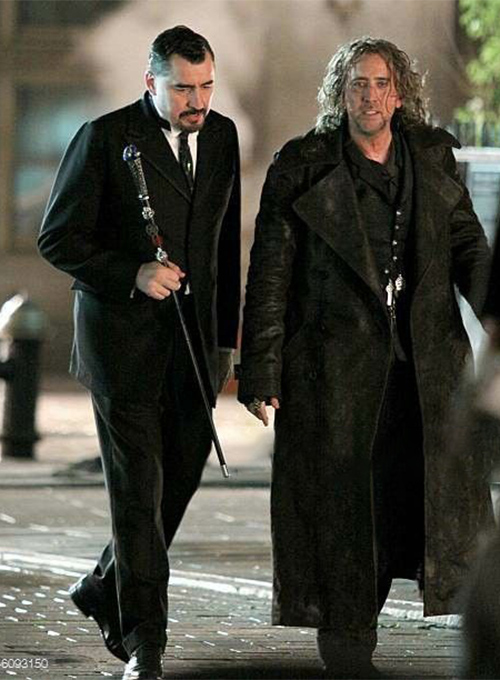 Nicolas Cage The Sorcerer's Apprentice Leather Long Coat