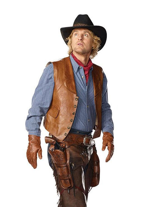 Owen Wilson Night At The Museum Leather Vest