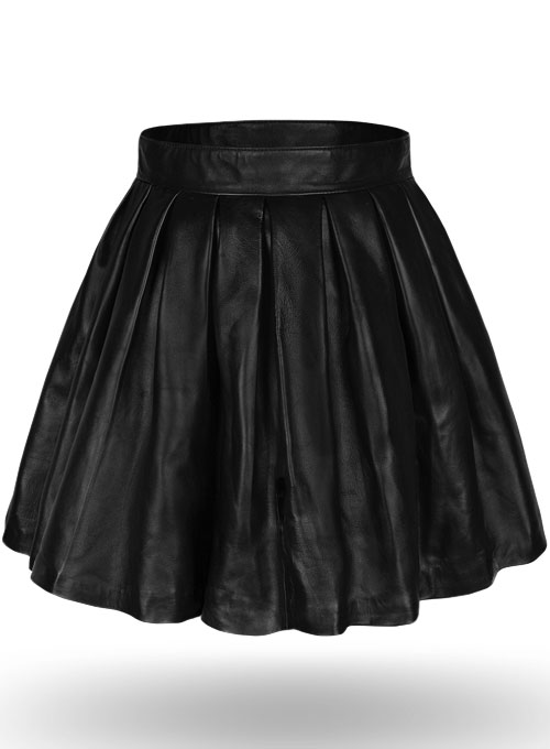 Pleated Leather Skirt [Pleated Leather Skirt] - $110 : MakeYourOwnJeans ...