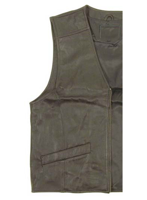 Leather Vest # 304