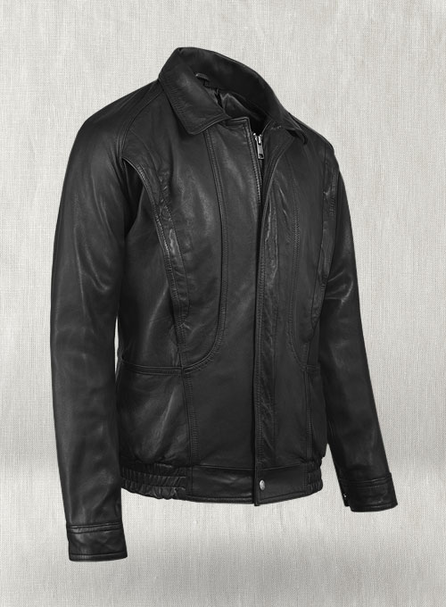 Vintage Bomber Leather Jacket