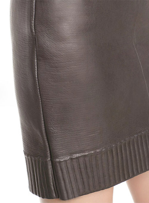 Vivette Leather Skirt - # 480