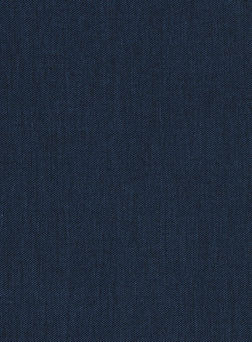 Dark Blue Luxury Twill Shirt - Half Sleeves