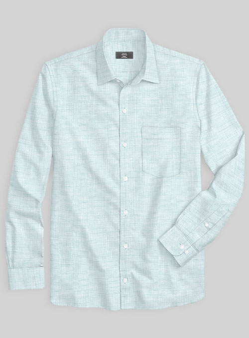 Dublin Sky Blue Linen Shirt