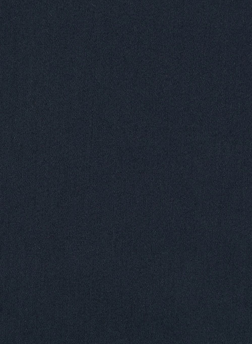 Giza Navy Blue Cotton Shirt- Full Sleeves