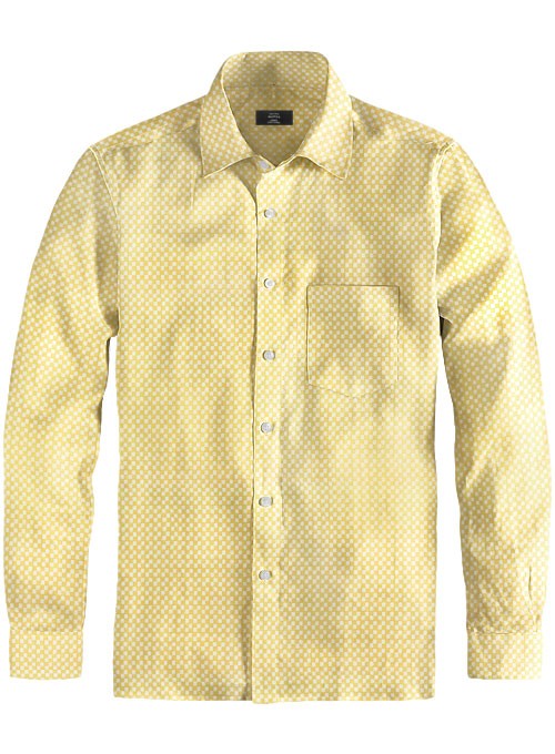 Giza Y Checks Cotton Shirt